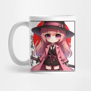 Chibi Samurai Girl - Katana Girls Mug